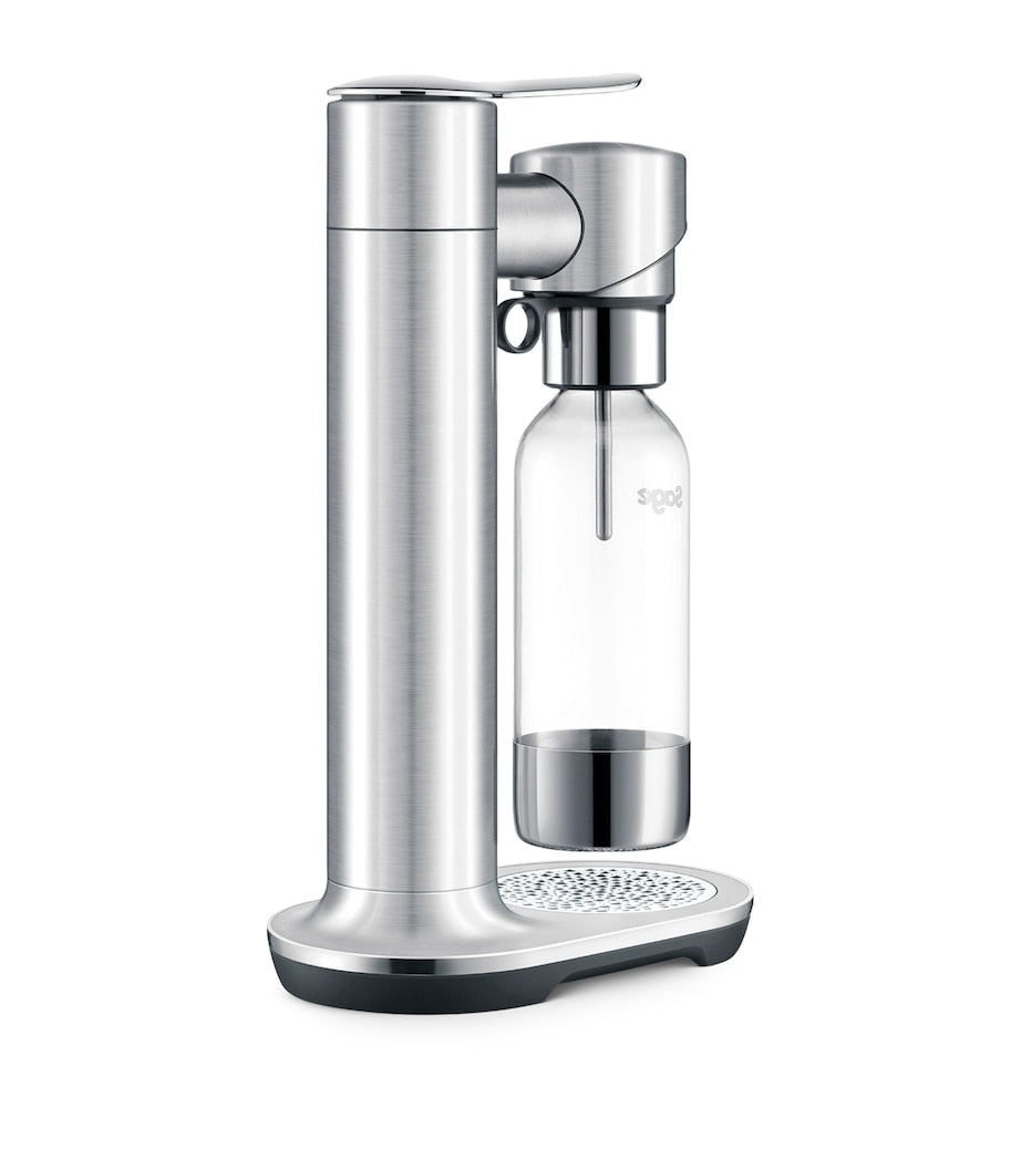 Sage sparkling drink maker with 1L bottle and FusionCap (British brand)