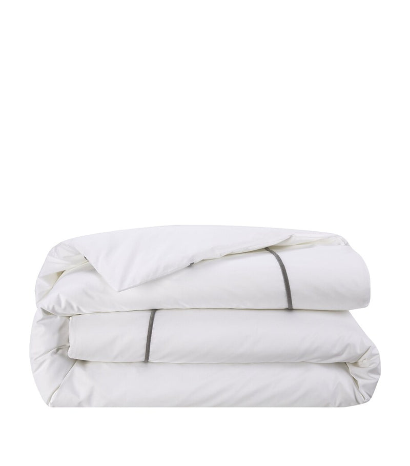 Yves Delorme Athena Platine double duvet cover 200cm x 200cm (British brand)