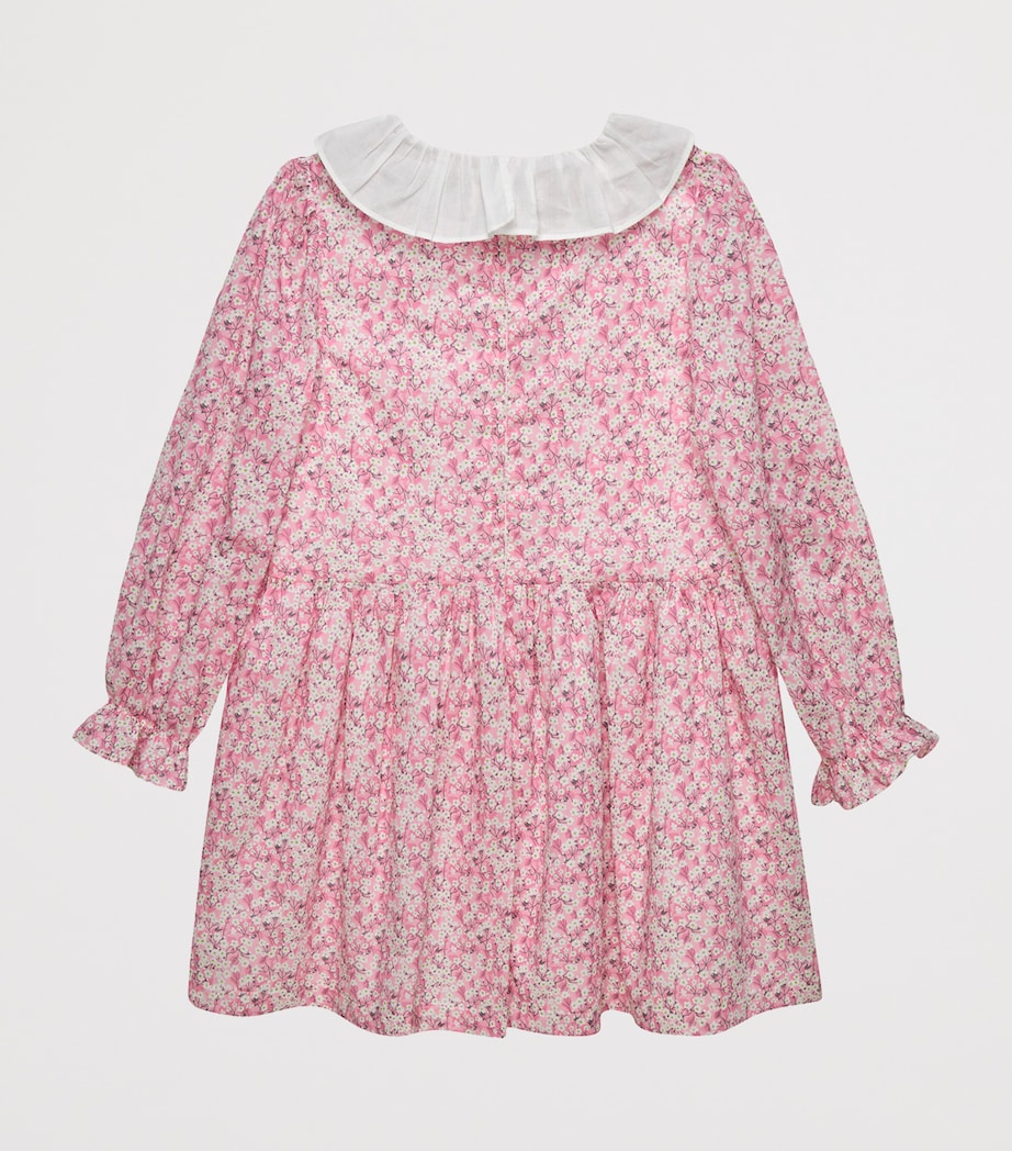 Trotters cotton liberty print dress for girls 6-11 years (British brand)