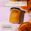 Honey & Greens British Honey with Ginger 240g