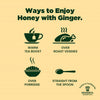 Honey & Greens British Honey with Ginger 240g