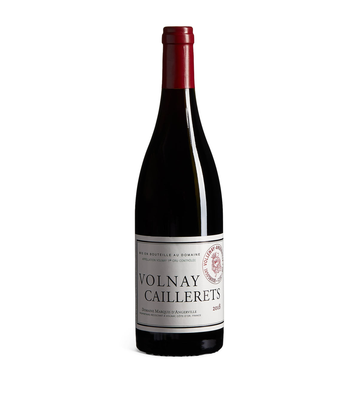 Domaine Marquis d'Angerville Caillerets 2018 wine 75cl - British product