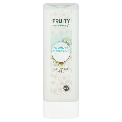 Superdrug Coconut & White Peach Shower Gel 250ml