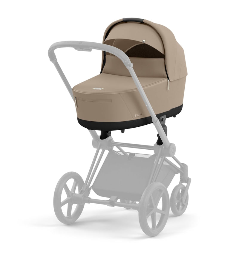 Cybex PRIAM Lux Carrycot Pushchair in Cozy Beige - British product