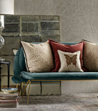 De Le Cuona Velvet Vienna cushion 55cm x 55cm - British product