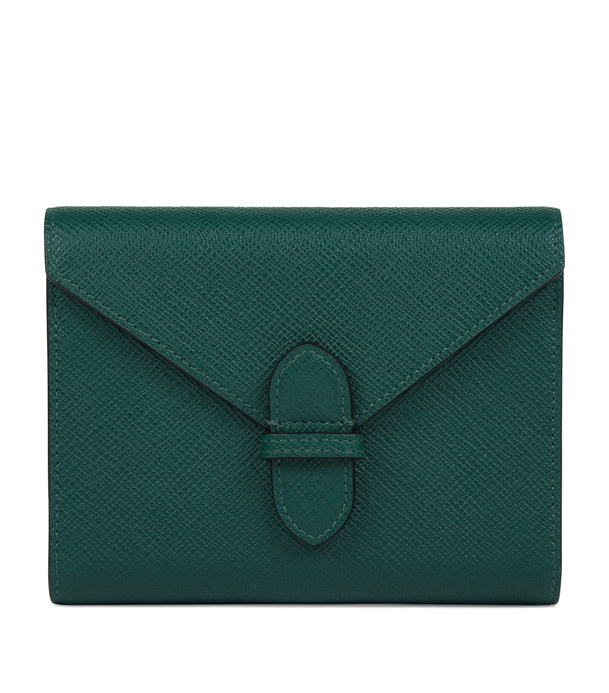 Smythson leather Panama double playing card case (British brand)