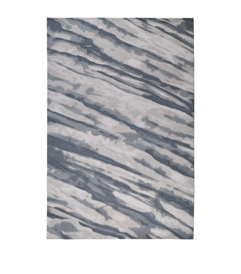 The Rug Company x David Rockwell Wool Fjord Flint Rug (3.05m x 2.44m)