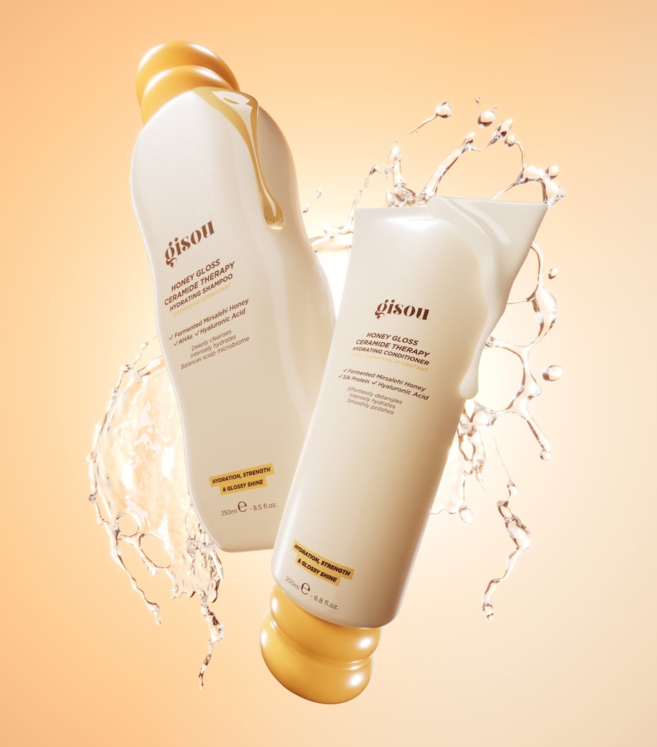 Gisou honey gloss hydrating shampoo with ceramide therapy, 250ml, UK version