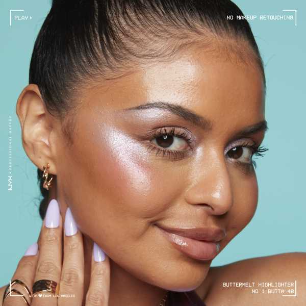 NYX Buttermelt Highlighter No 1 Butta, imported from the UK