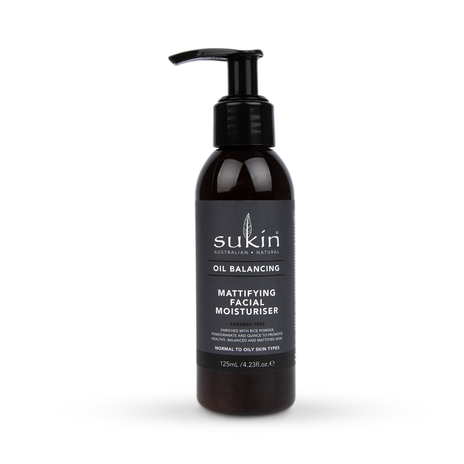 Sukin Oil Balancing Mattifying Facial Moisturiser 125ml