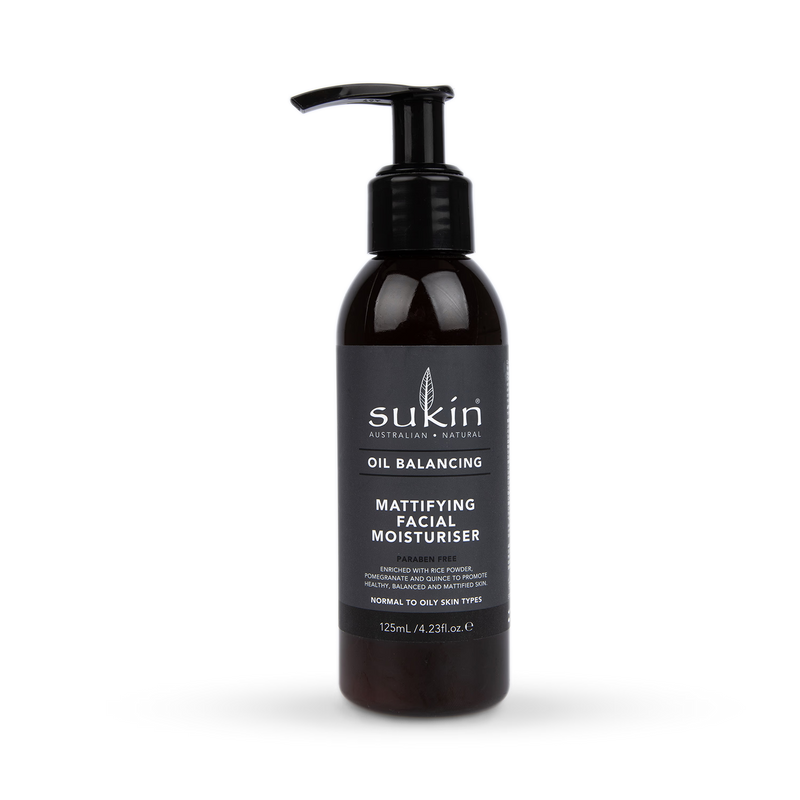 Sukin Oil Balancing Mattifying Facial Moisturiser 125ml