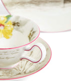 Wedgwood Voyage of the Beagle Galapagos Islands plate, teacup and saucer set (British brand)
