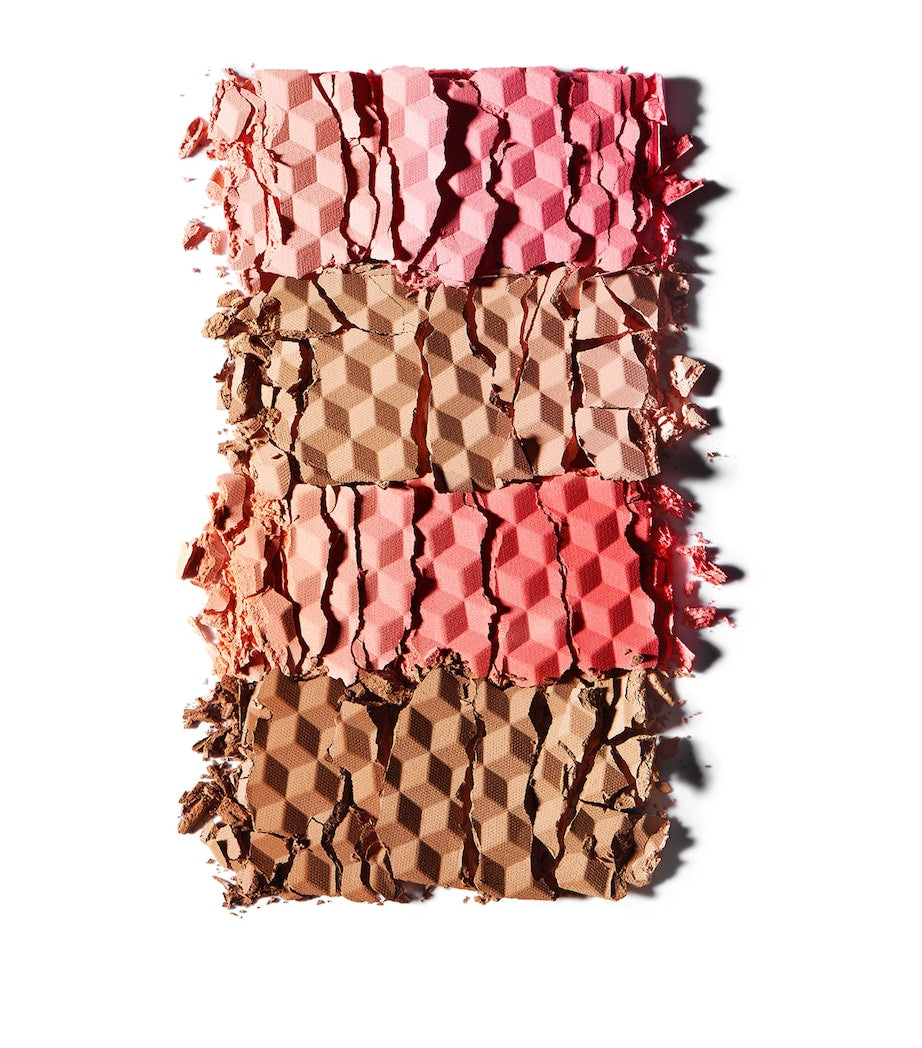 Iconic London face powder palette with blush and bronzer tones 16g, UK version