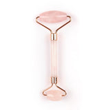 Myga Rose Quartz Facial Roller 15cm, imported from the UK