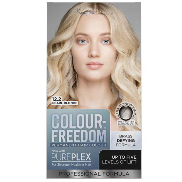 Colour Freedom Permanent Hair Colour Pearl Blonde 12.2 - British product