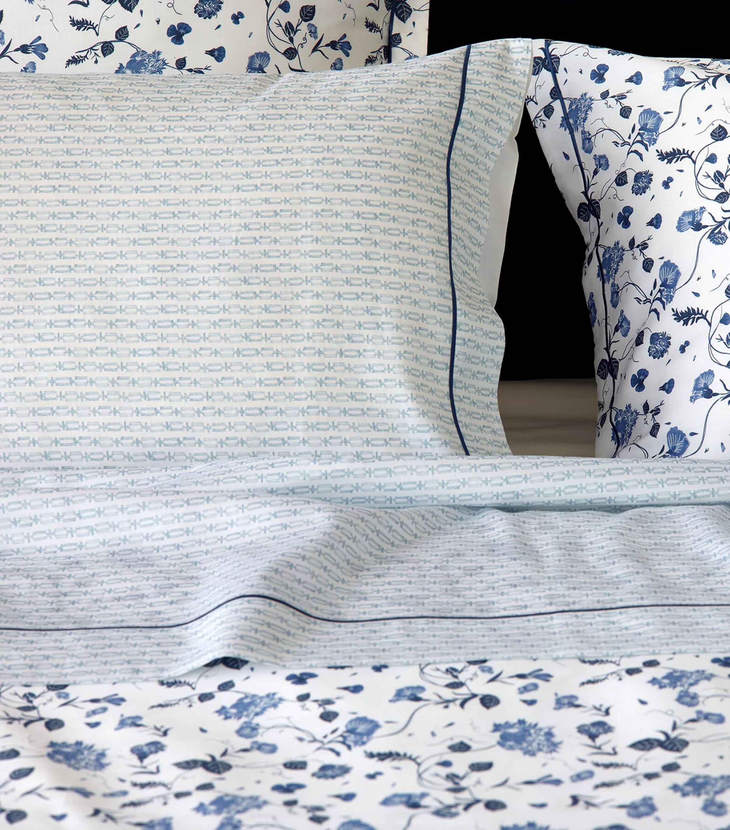 Amalia Cotton Gaia king flat sheet 275cm x 275cm - British product