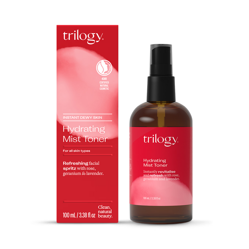 Trilogy Hydrating Mist Toner 100ml (British brand)