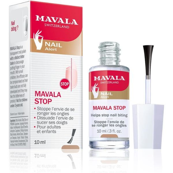 Mavala Stop Nail Biting Enamel 10ml, imported from the UK