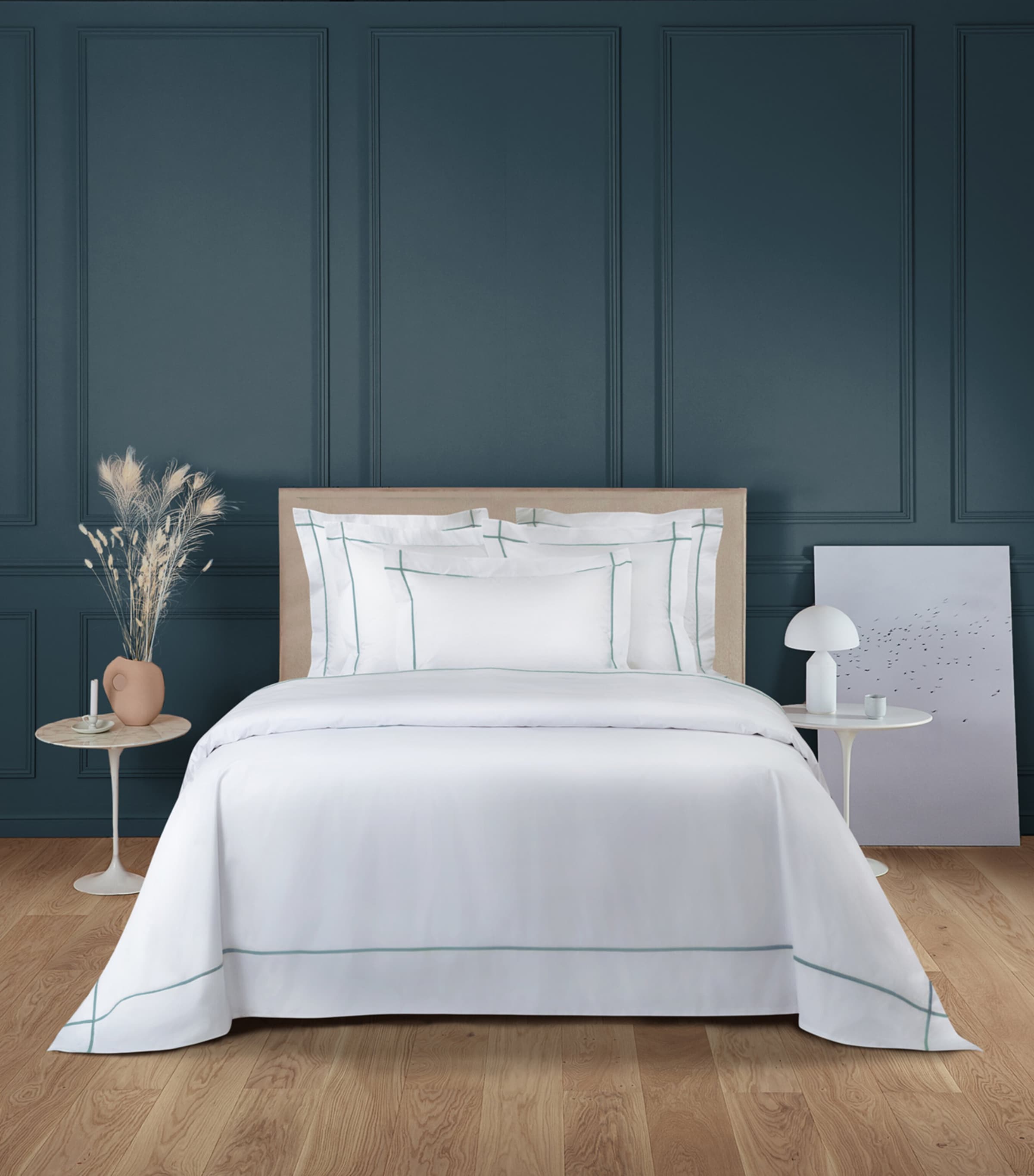 Yves Delorme Athena Super King duvet cover 260cm x 220cm (British brand)