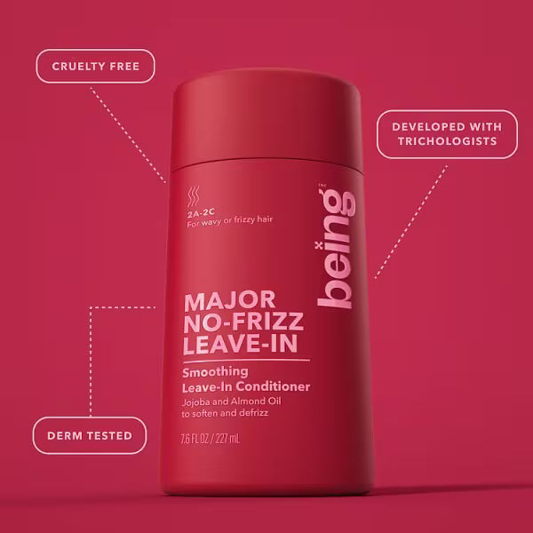 Being major no frizz leave-in conditioner 227ml - British product