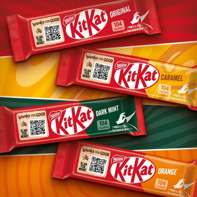 KitKat 2 Finger Dark Chocolate Biscuit Bar   9 x 20.7g - McGrocer