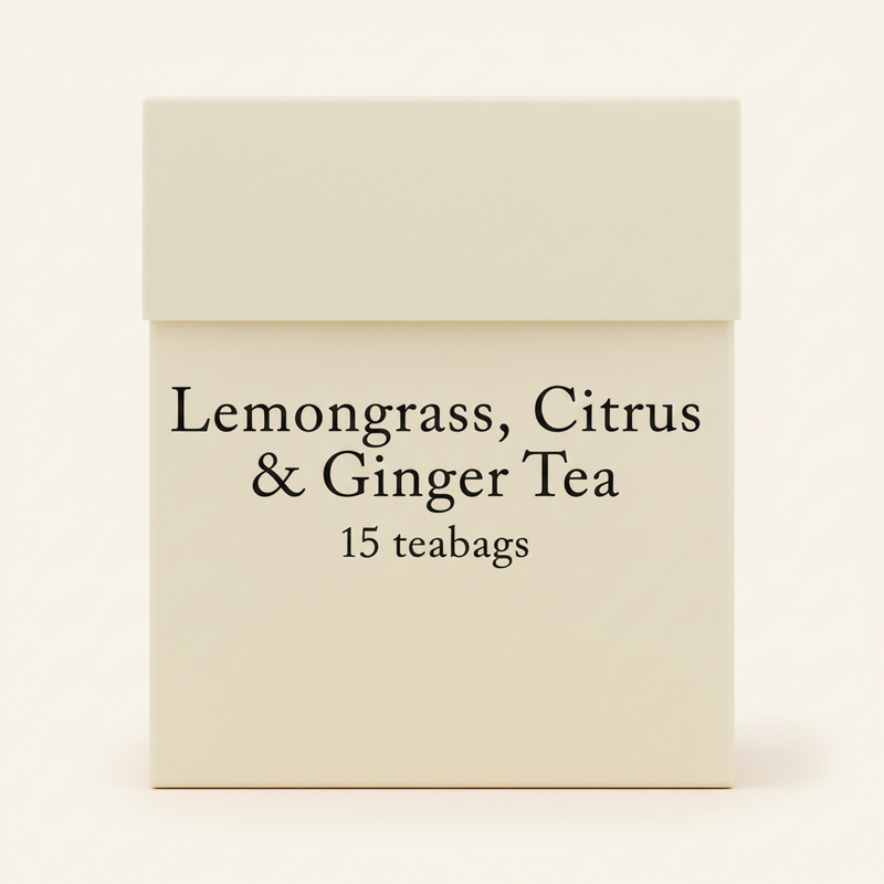 Holland & Barrett Lemongrass, Citrus & Ginger Tea 15 Tea Bags