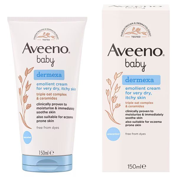 Aveeno Baby Dermexa Emollient Cream 150ml - British product