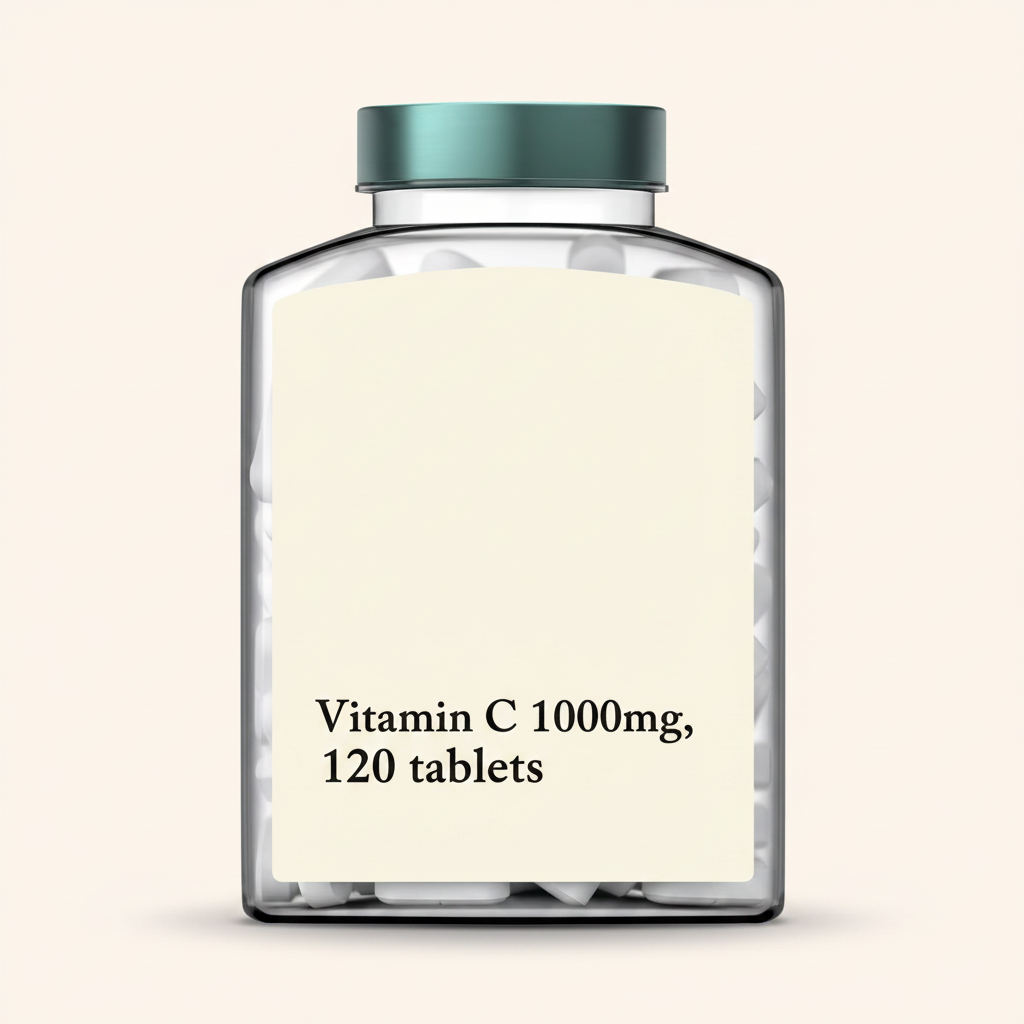 Holland & Barrett Vitamin C Tablets 1000mg 120, UK version