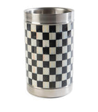 MacKenzie-Childs Courtly Check wine cooler, imported from the UK