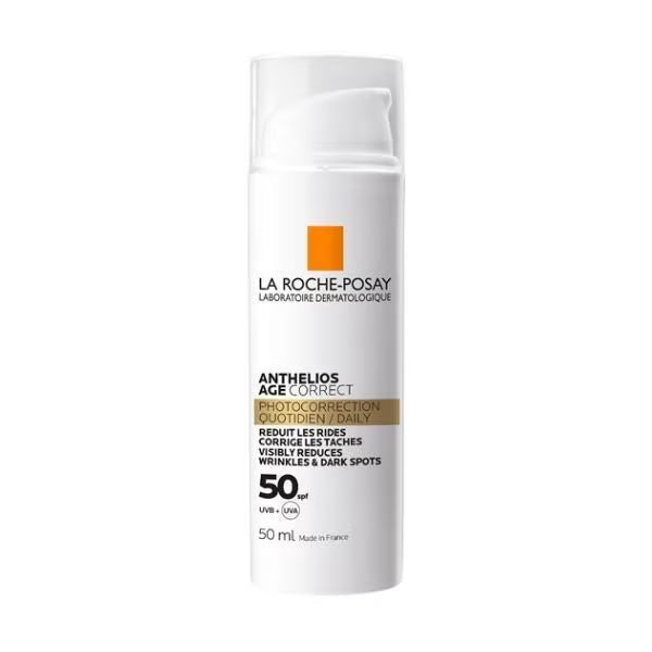 La Roche-Posay Sun Cream Age-Correct SPF50 50ml, imported from the UK
