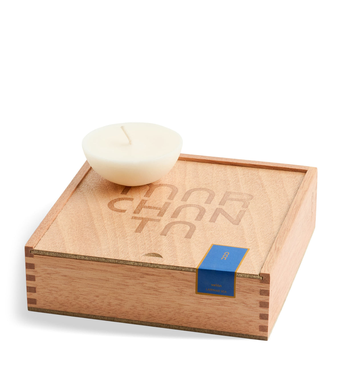 Marchanta Larimar Sea scented candles refill pack (4 x 60g), imported from the UK