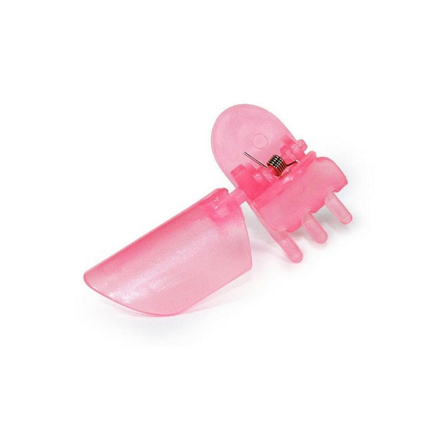 Envie pink plastic nail protectors 10pcs - British product