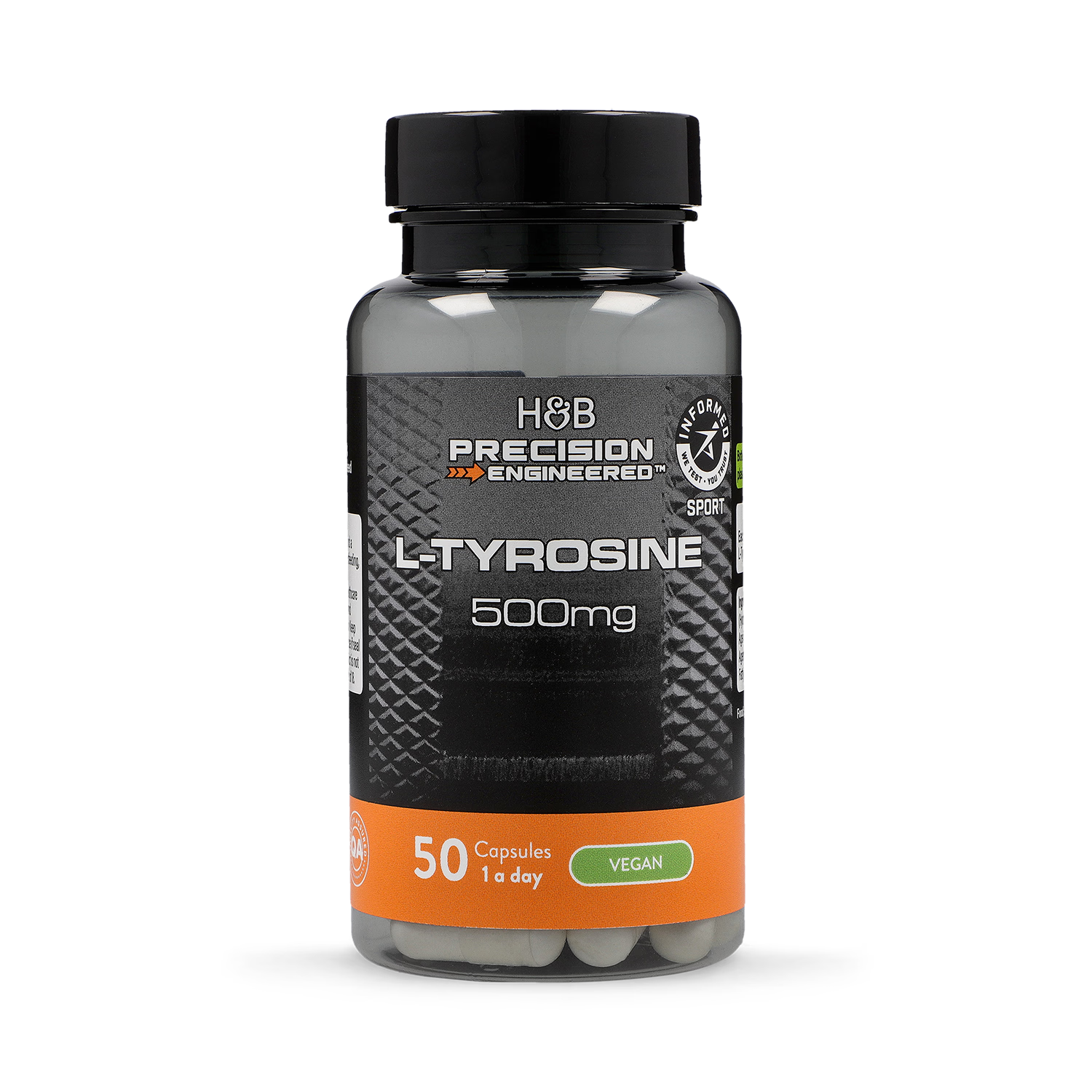 L-Tyrosine 500mg 50 Capsules