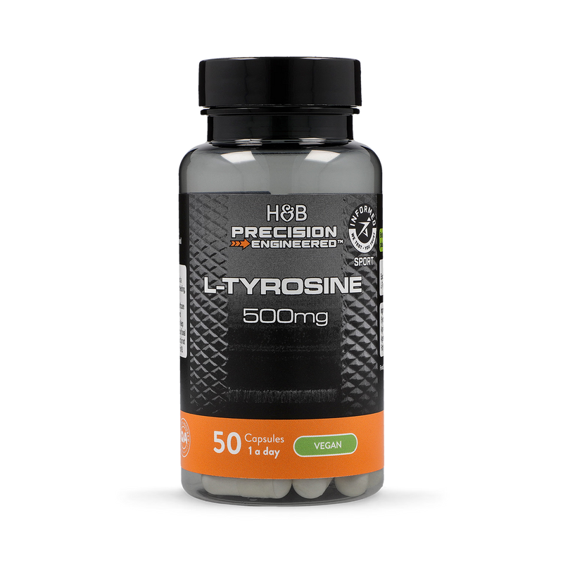 L-Tyrosine 500mg 50 Capsules