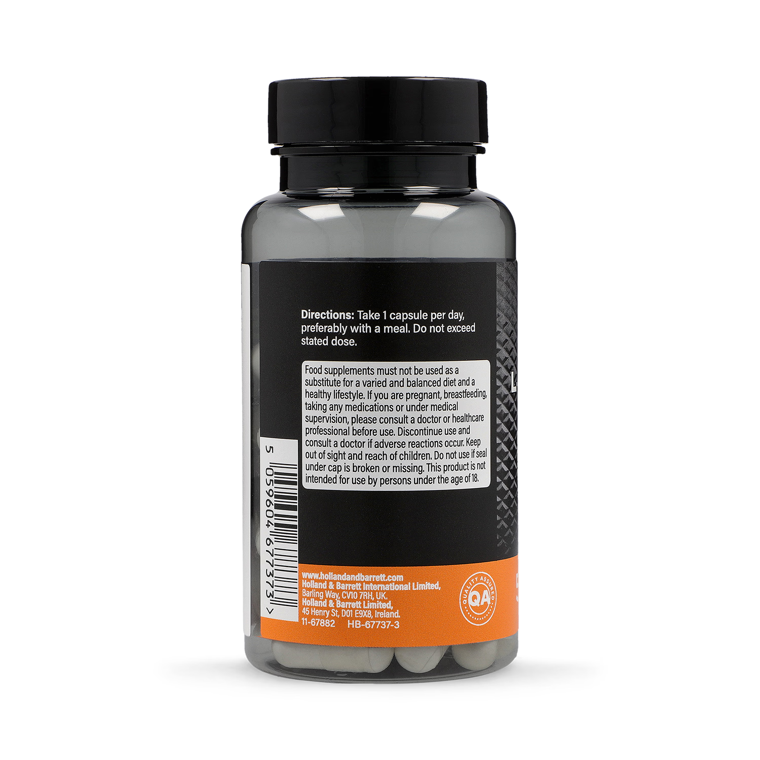 L-Tyrosine 500mg 50 Capsules