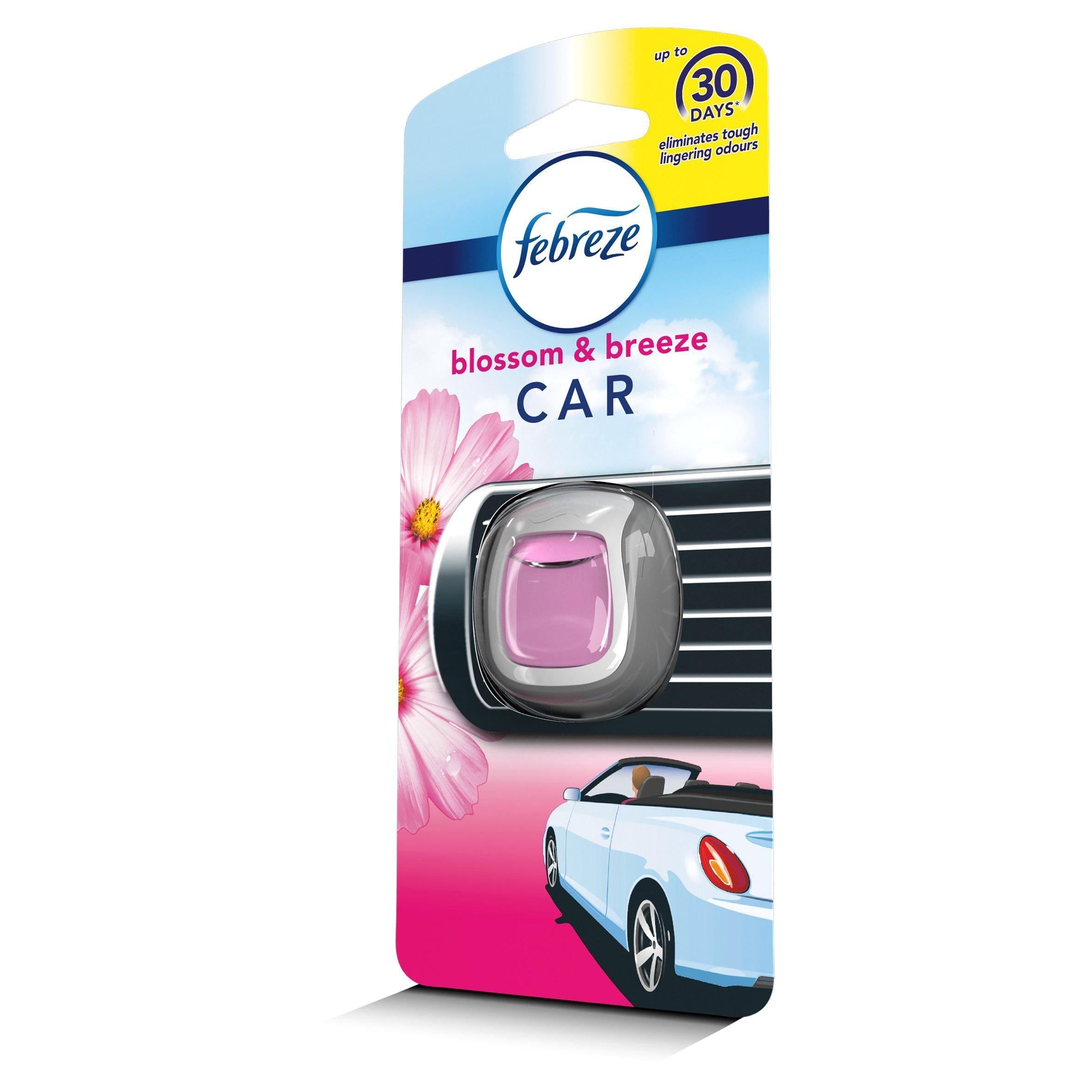 Febreze Car Blossom &amp;amp; Breeze Car Clip Air Freshener