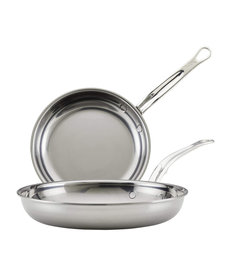Hestan Set of 2 Nanobond Skillets, UK version