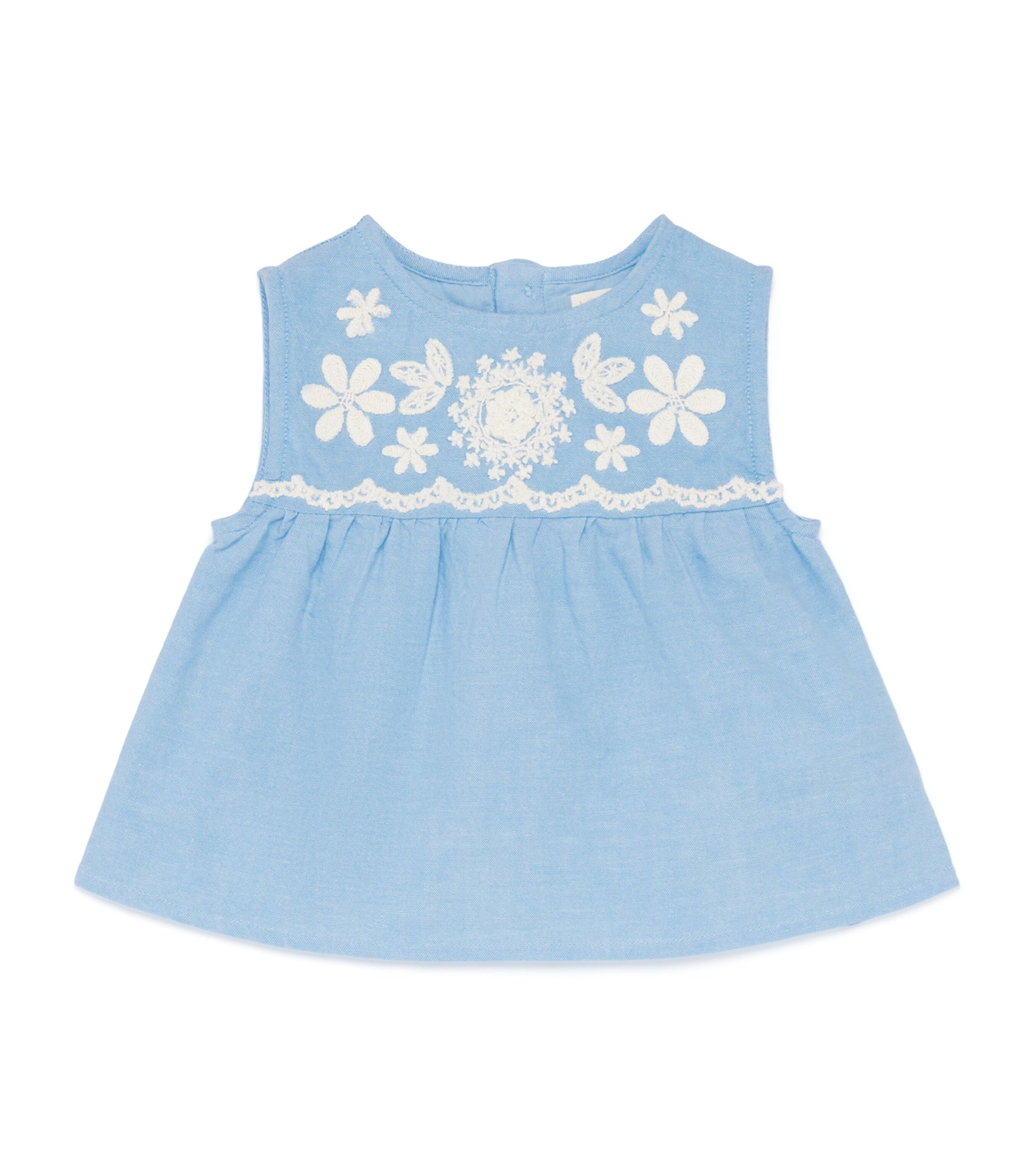 Louise Misha Embroidered Malaya baby blouse 6-24 months, UK version
