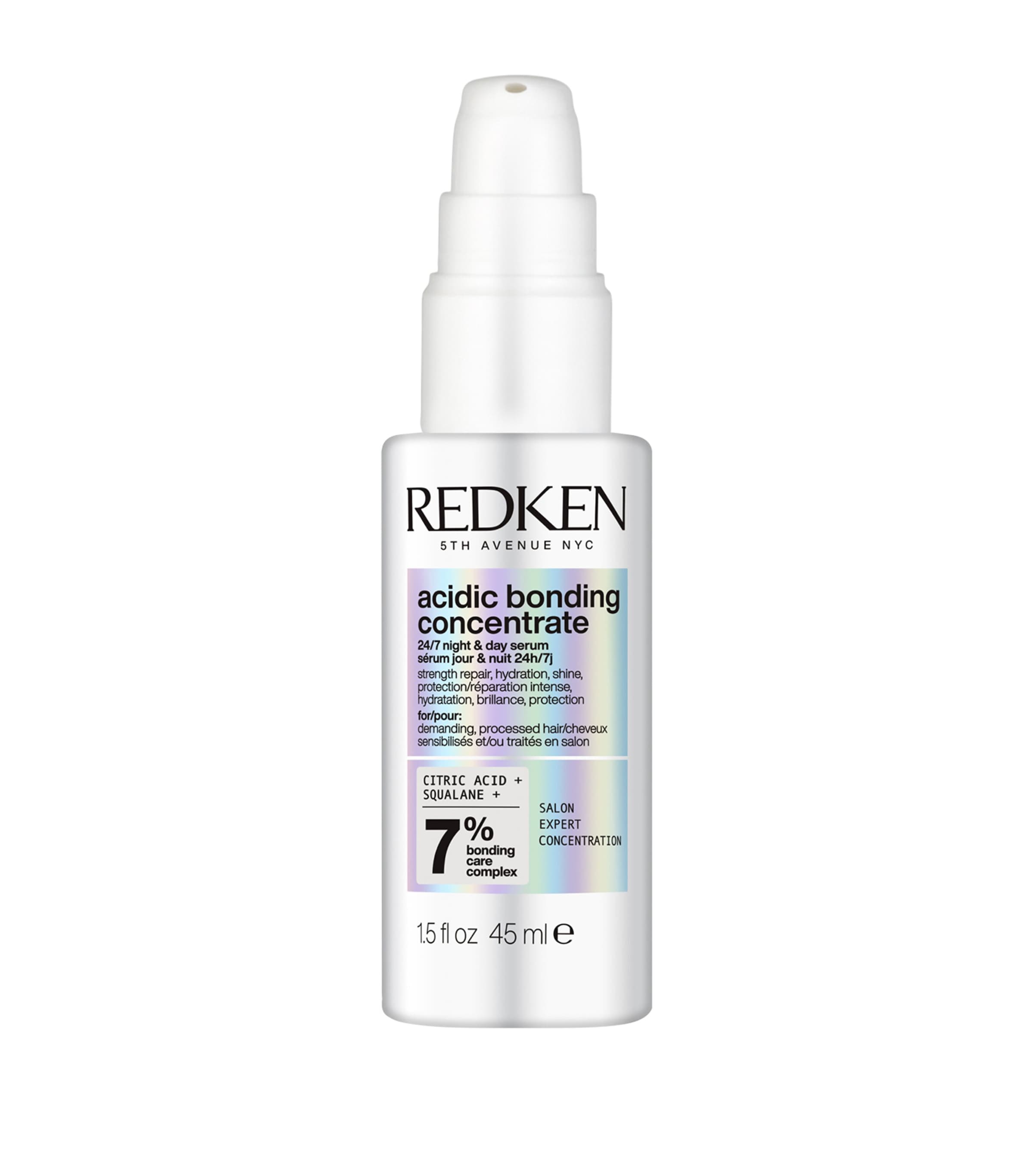 Redken Acidic Bonding Concentrate hair serum 45ml, imported from the UK