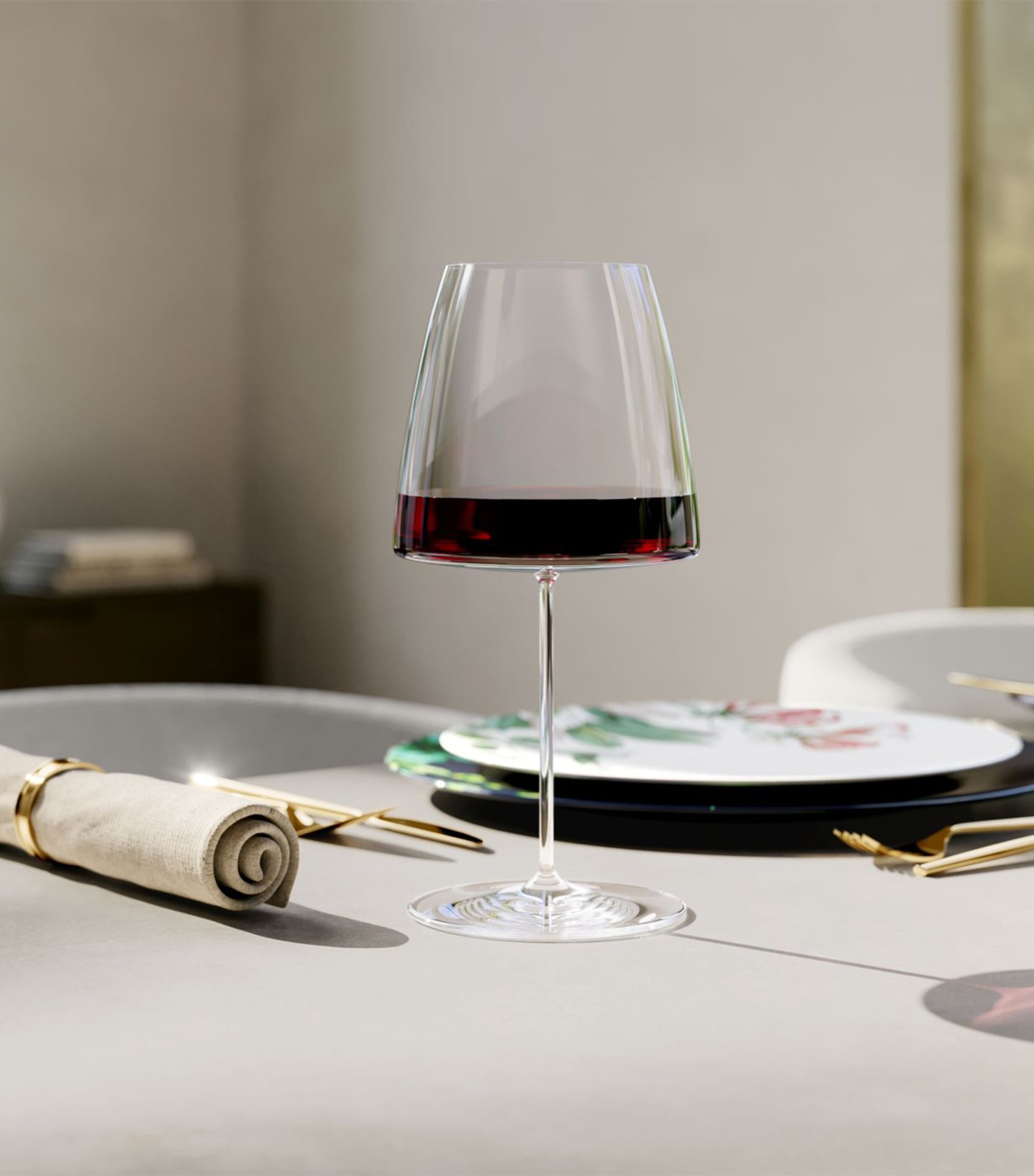 Villeroy & Boch MetroChic red wine glasses set of 2 200ml (British brand)