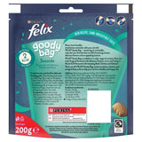Felix Goody Bag Seaside Salmon Pollock &amp;amp; Trout Cat Treats   200g