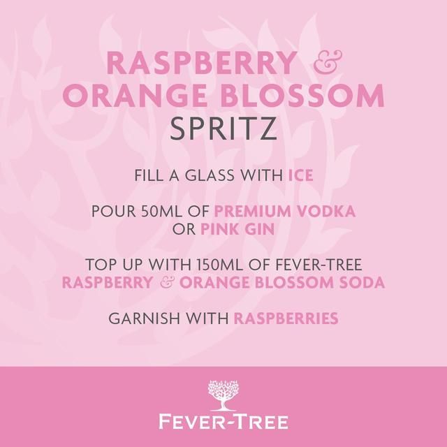 Fever-Tree Raspberry &amp;amp; Orange Blossom Soda