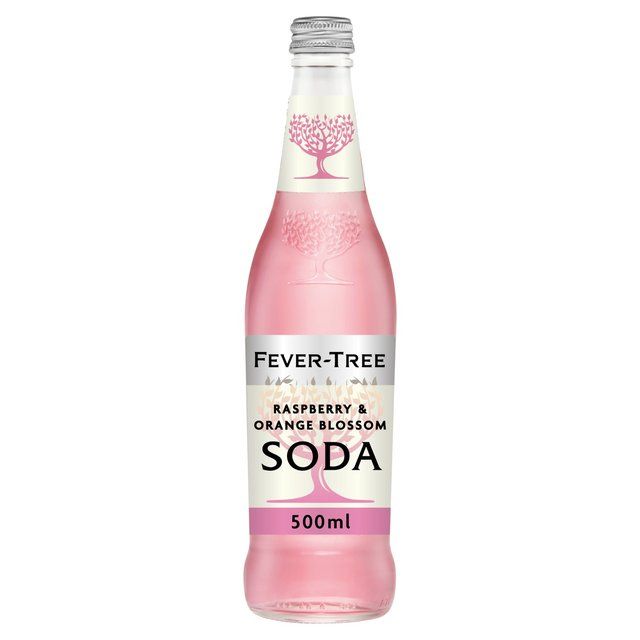Fever-Tree Raspberry &amp;amp; Orange Blossom Soda   500ml