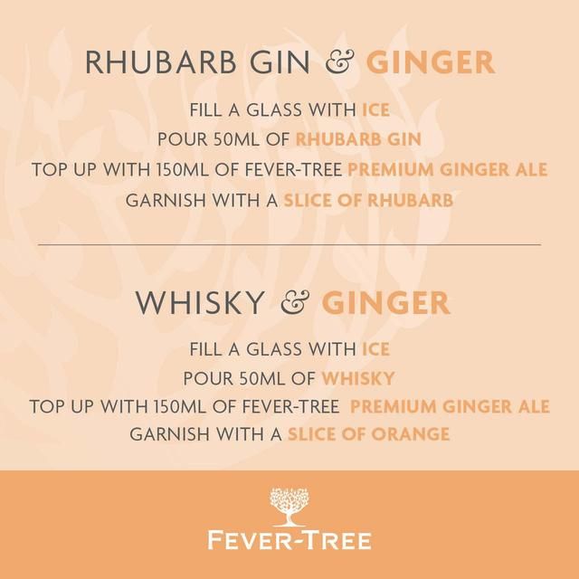 Fever-Tree Refreshingly Light Ginger Ale Cans