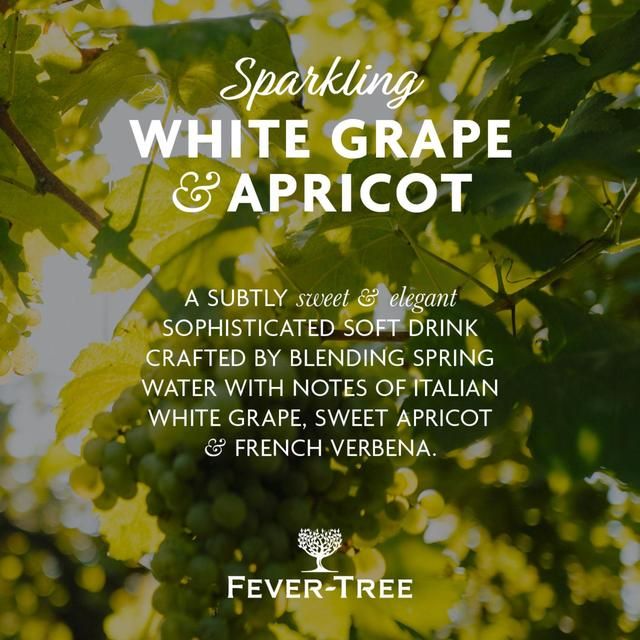 Fever-Tree Sparkling White Grape   500ml