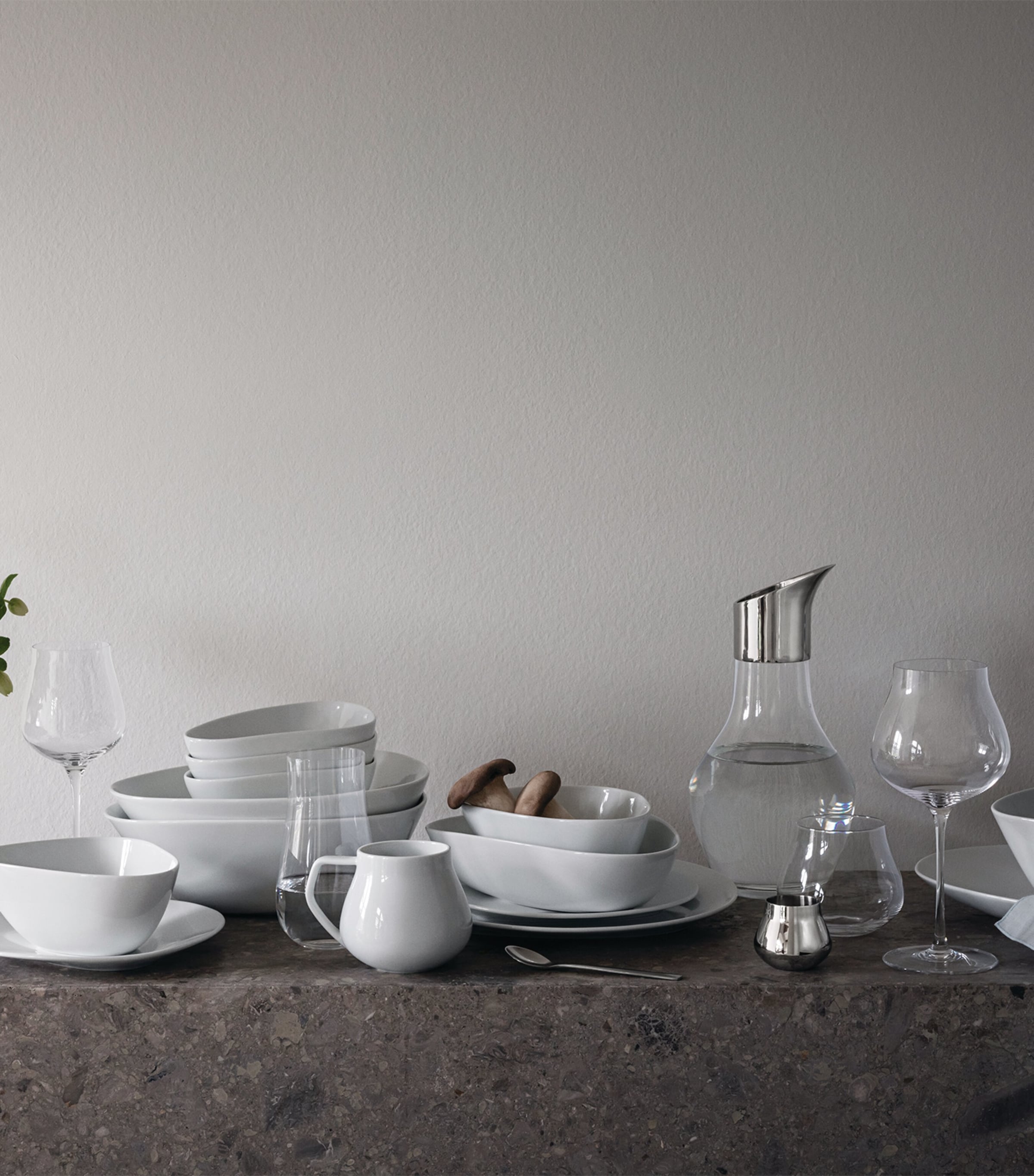 Georg Jensen Sky porcelain serving platter 40cm - British product