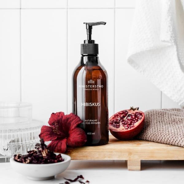 Ministerstwo Hibiscus Shower Gel 400ml, imported from the UK
