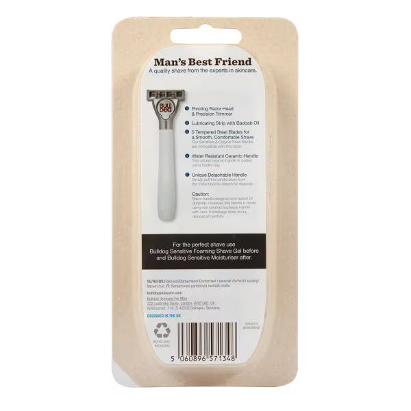 Bulldog Sensitive Ceramic Razor - British product