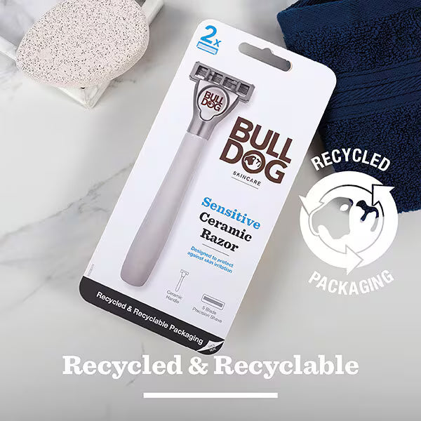 Bulldog Sensitive Ceramic Razor - British product