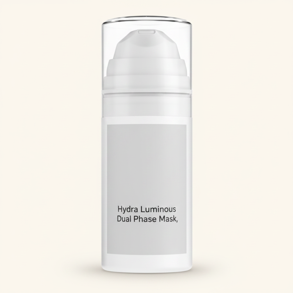 No7 HydraLuminous+ Dual Phase Face Mask 100ml , imported from the UK